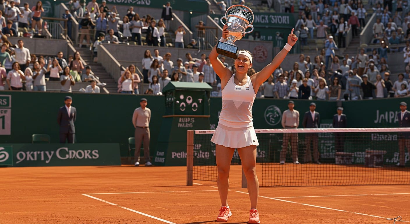Coco Gauff remporte Roland-Garros 2025, réalisant son rêve sur terre battue. Découvrez son parcours, sa détermination et son sacre historique !