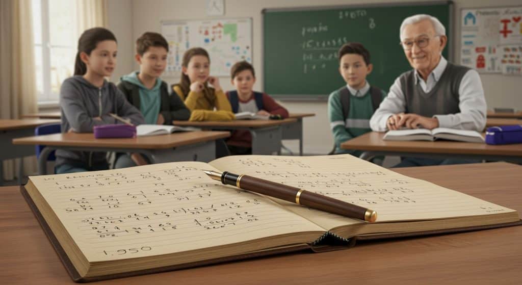 Collégiens de 2025 Plongent dans les Cahiers de 1955