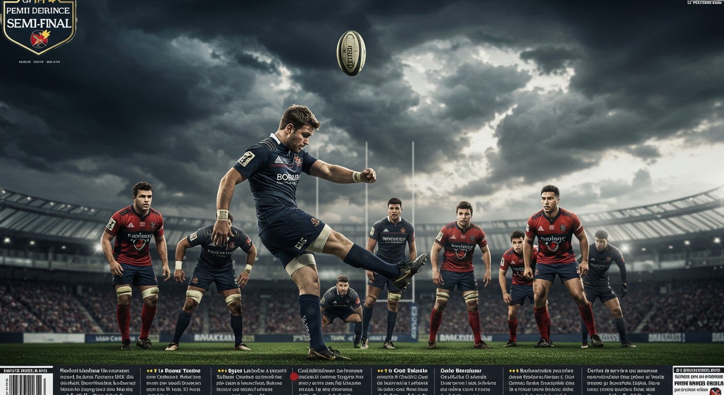 L'UBB a dominé Toulon en demi-finale du Top 14 grâce à un jeu au pied stratégique. Découvrez comment ces 44 coups de pied ont scellé leur victoire.