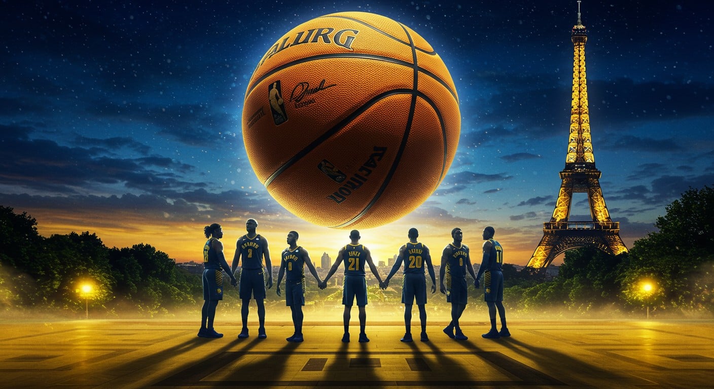 Le voyage à Paris des Pacers a forgé leur cohésion, les menant en finale NBA. Découvrez comment ce périple a changé leur saison !