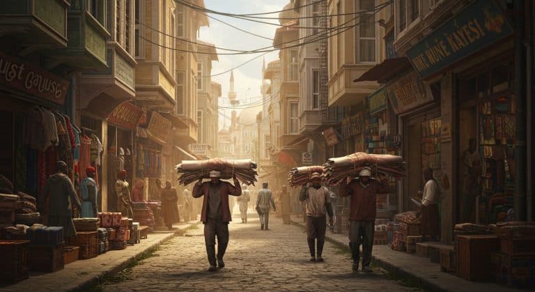 Commerce à la Valise à Istanbul : Crise à Laleli