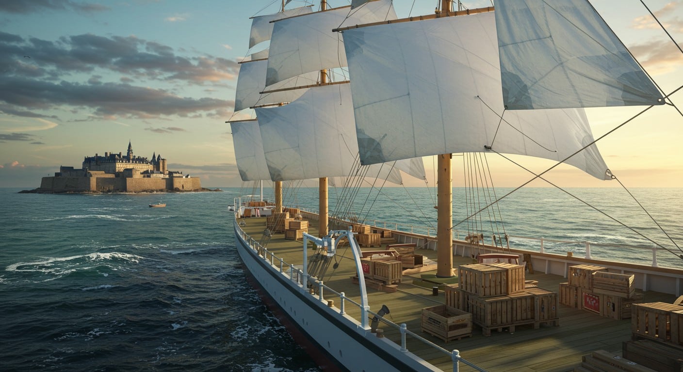Grain de Sail révolutionne le commerce avec des voiliers décarbonés reliant Saint-Malo à New York. Découvrez cette aventure éco-responsable !