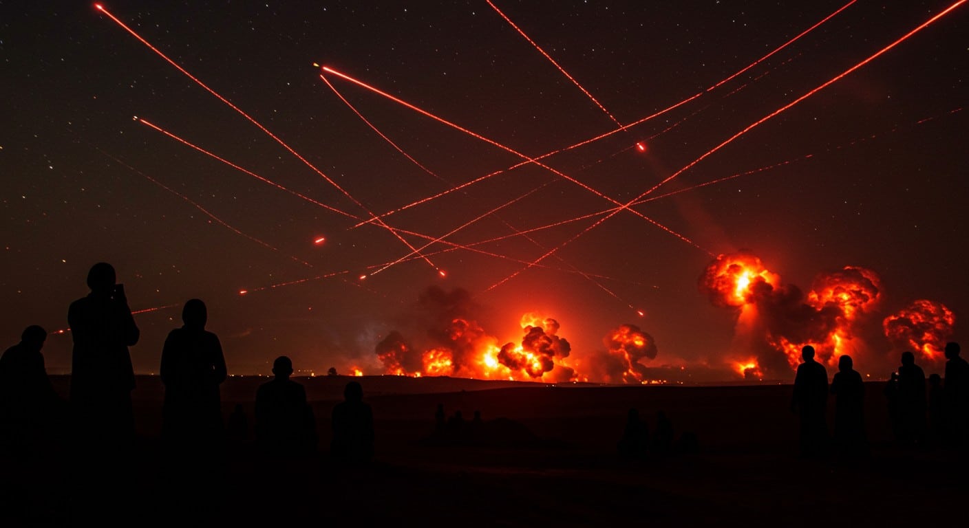 Explorez l'escalade du conflit Israël-Iran en 2025 : frappes nucléaires, ripostes et impacts mondiaux. Une guerre qui ne fait que commencer ?