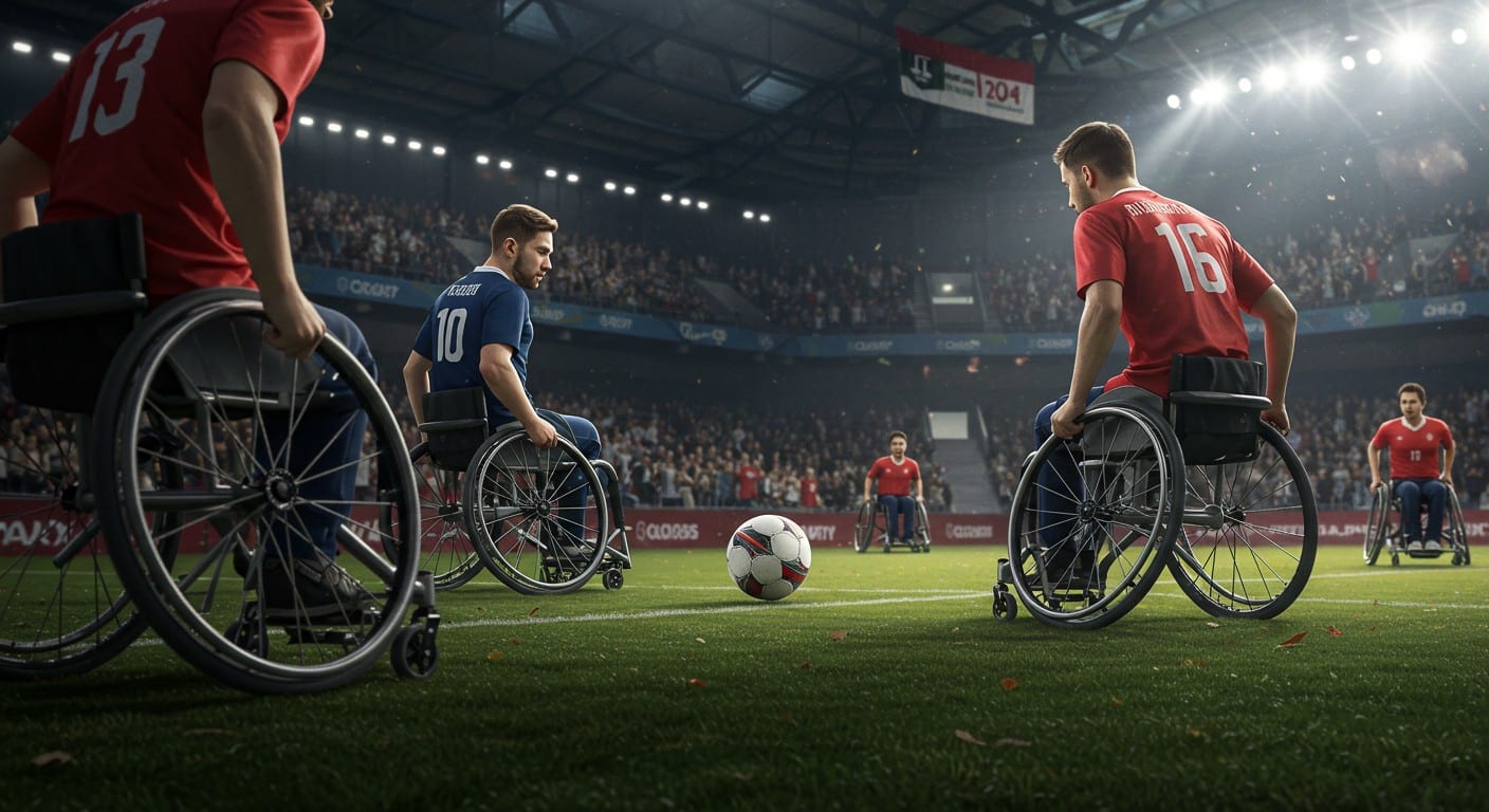 Découvrez la Coupe du monde de foot fauteuil à Bobigny, un spectacle technique et inclusif au Prisme. Suivez l'élan du handisport !