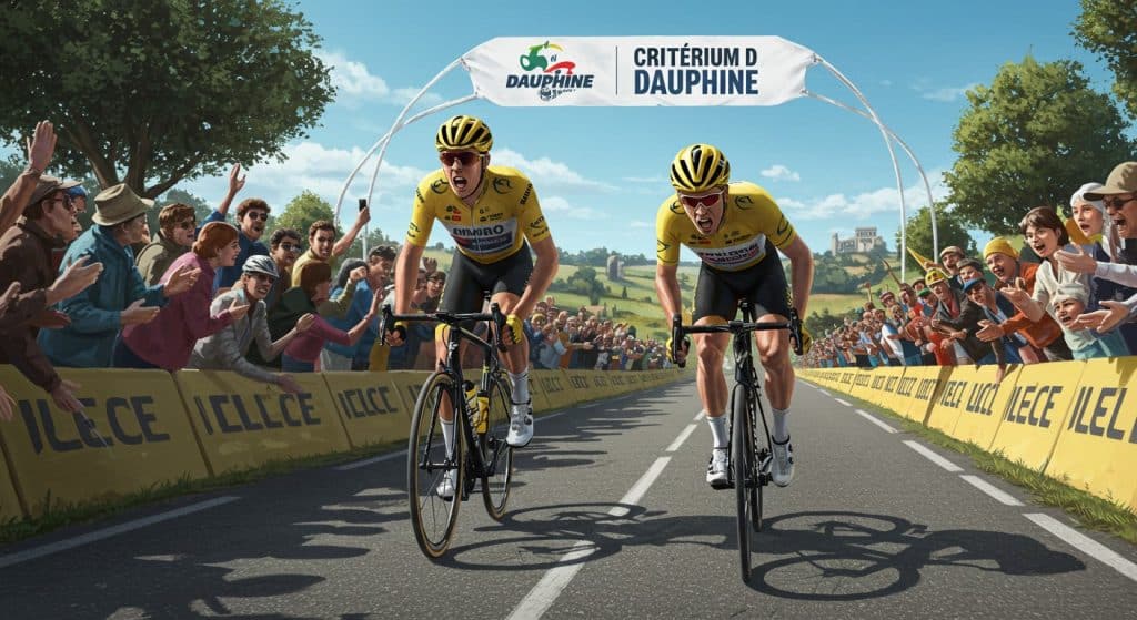 Critérium du Dauphiné 2025 : Classement et Surprises Étape 3