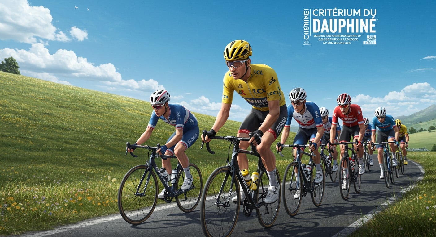 Suivez la 5e étape du Critérium du Dauphiné 2025 entre Saint-Priest et Mâcon en direct ! Horaires, chaîne TV et favoris : tout ce qu’il faut savoir.