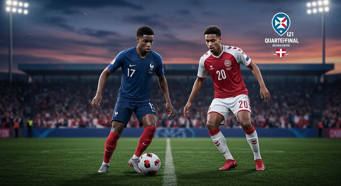 Les Bleuets affrontent le Danemark en quart de finale de l’Euro Espoirs. Découvrez l’heure, la chaîne TV et les enjeux de ce match crucial pour la France !