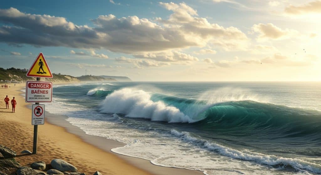 Danger Baïnes : Alerte Maximale sur les Plages Atlantiques