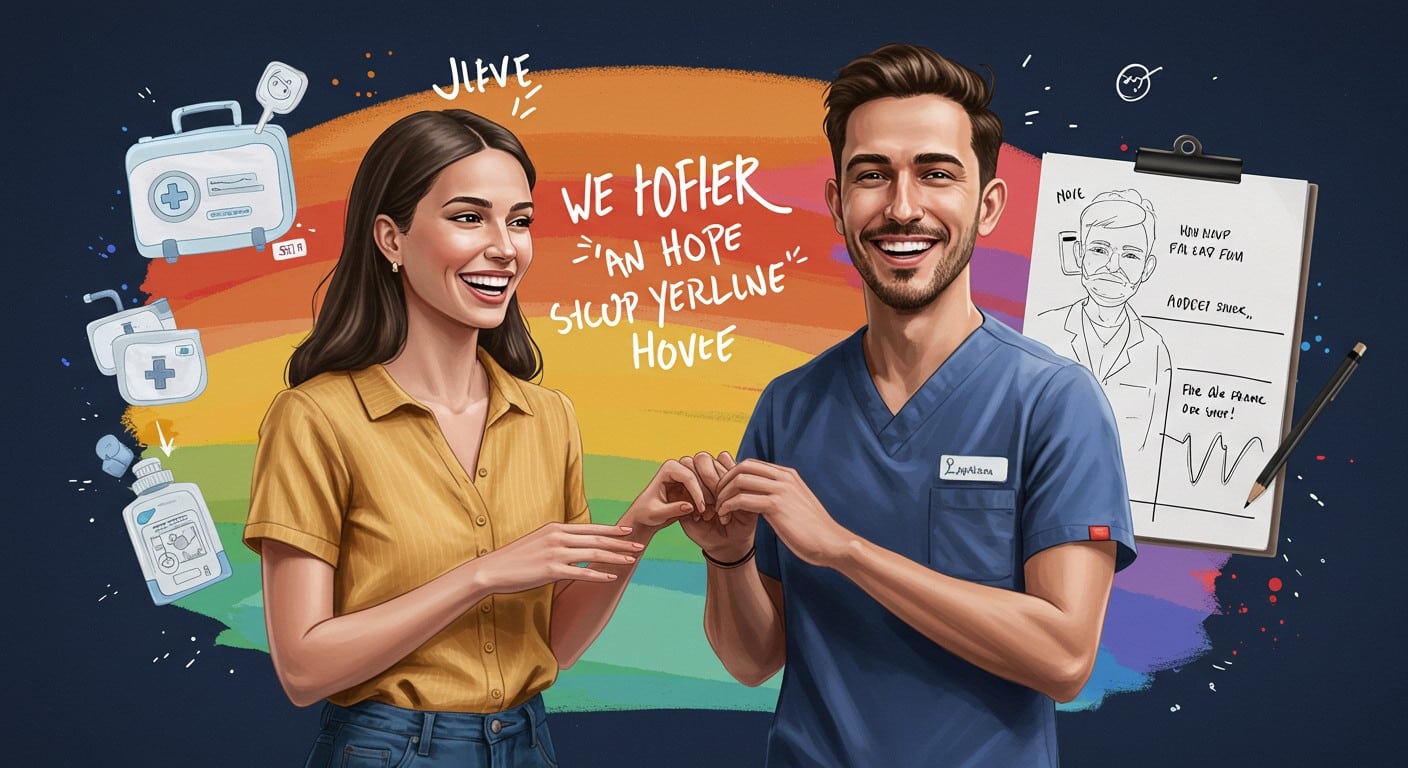Comment un couple transforme la maladie en force grâce à l'humour. Découvrez leur histoire touchante et inspirante, entre défis et complicité.