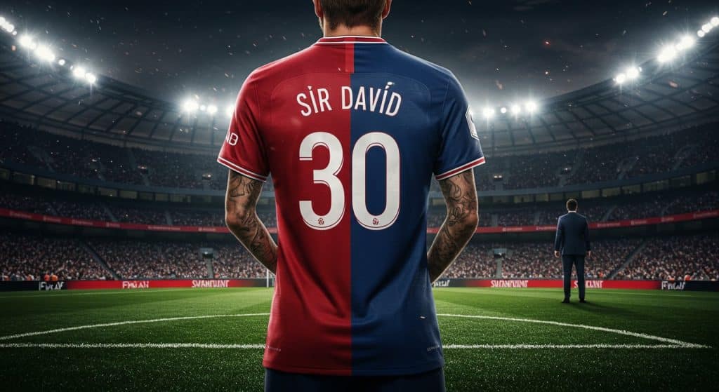David Beckham : Un Maillot PSG Pour « Sir David » !