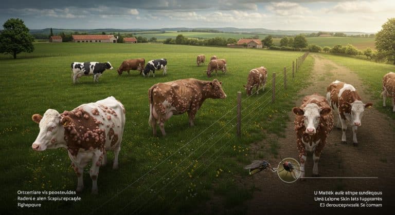 Dermatose Nodulaire Contagieuse : Une Menace Bovine en France