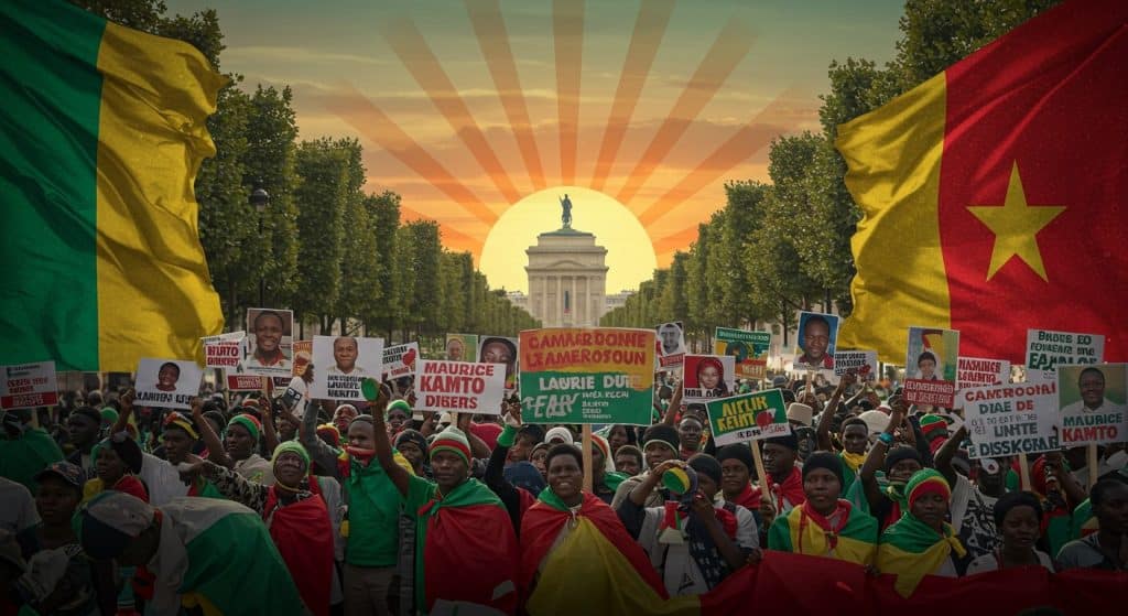 Diaspora Camerounaise Soutient Maurice Kamto à Paris