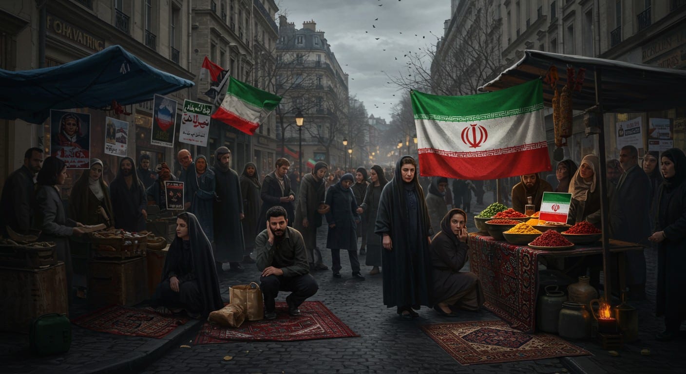La diaspora iranienne à Paris face à la guerre : espoirs de changement et peur pour les proches. Découvrez leurs récits émouvants.
