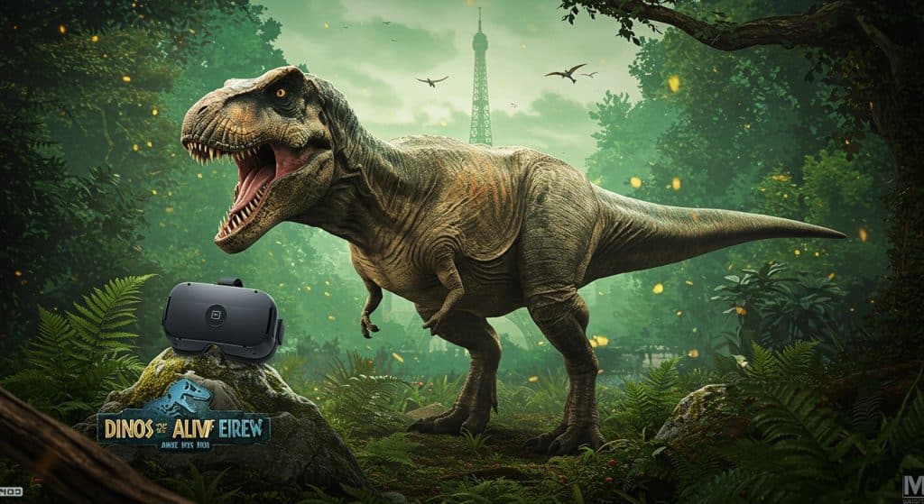 Dinos Alive : Plongez dans l’Aventure Jurassique à Paris