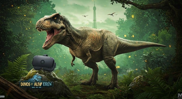 Dinos Alive : Plongez dans l’Aventure Jurassique à Paris