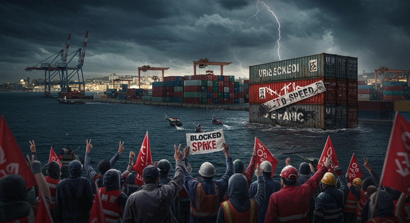 Les dockers de Marseille-Fos bloquent des composants militaires pour Israël, dénonçant un génocide. Découvrez leur action et ses implications.