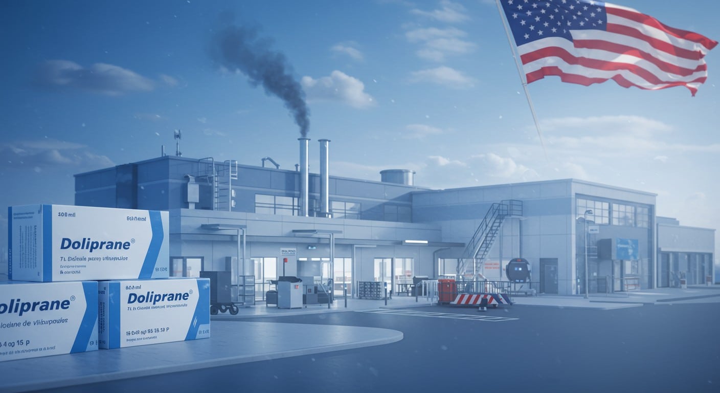 Doliprane passe sous contrôle américain : que devient l’usine de Compiègne ? Enjeux, emploi et perspectives d’un site clé en France.