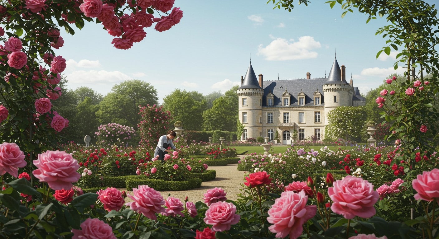 Plongez dans l’univers enchanteur du Domaine de Chaalis, un havre de paix où les roses règnent en maître. Découvrez ses jardiniers passionnés et ses secrets floraux.