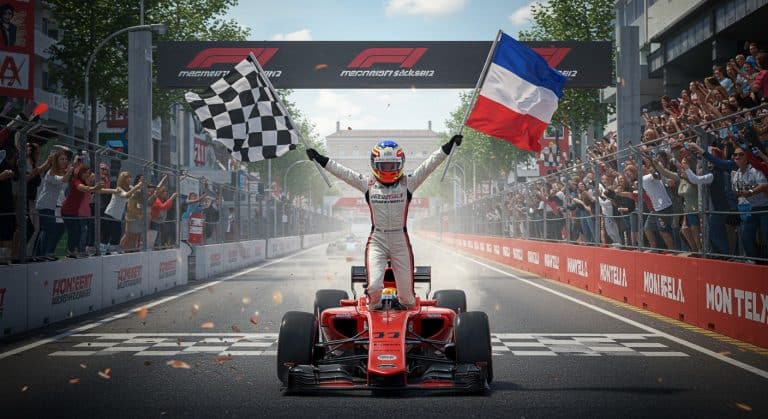 Doriane Pin Triomphe À Montréal En F1 Academy