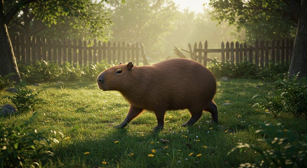 Doubao le Capybara : L’Évasion Épique d’un Rongeur