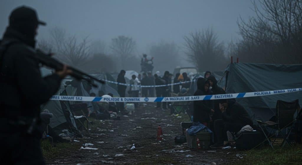 Drame à Dunkerque : Tirs Mortels dans un Camp de Migrants