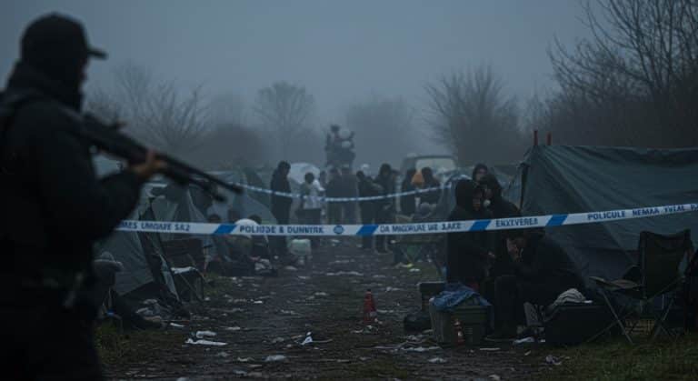 Drame à Dunkerque : Tirs Mortels dans un Camp de Migrants