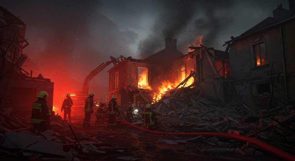 Drame à Laon : Deux Pompiers Disparus dans un Effondrement