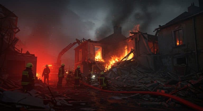 Drame à Laon : Deux Pompiers Disparus dans un Effondrement