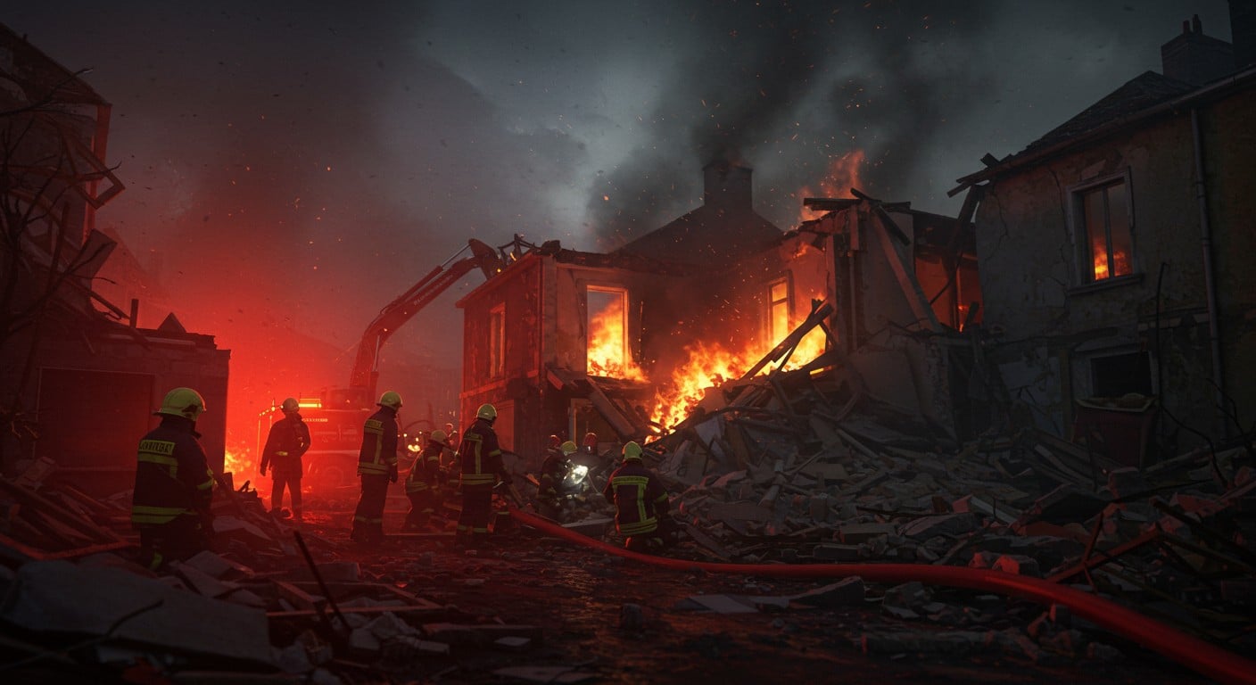 Deux pompiers portés disparus à Laon après l'effondrement d'un bâtiment en feu. Les secours s'activent pour les retrouver. Découvrez les détails de ce drame.