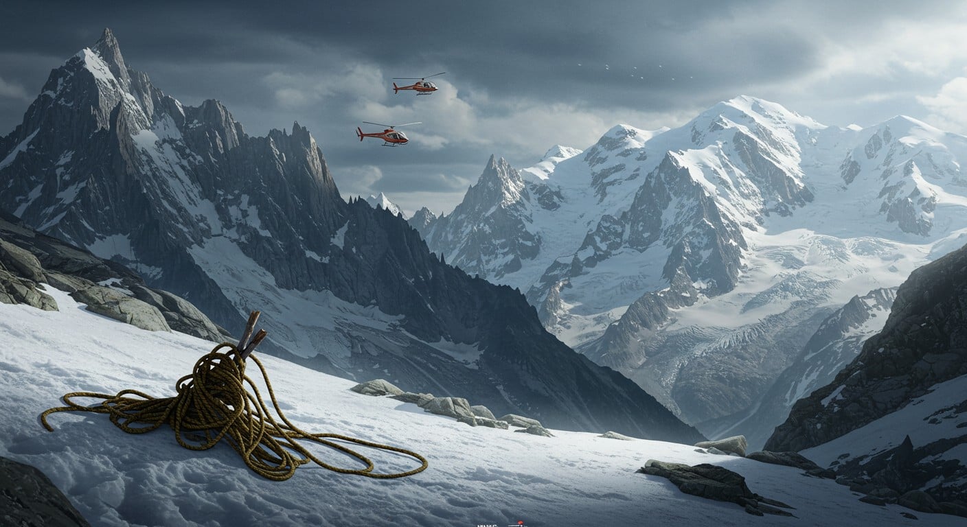Deux alpinistes retrouvés morts au Mont-Blanc près de l’Aiguille de Tricot. Découvrez les détails de ce drame et les dangers de la haute montagne.