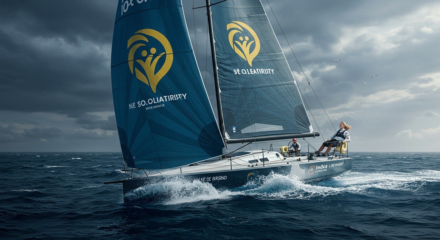 Élodie Bonafous dévoile son Imoca finistérien pour la Route du Rhum 2026 et le Vendée Globe 2028, portant les couleurs des Petits Princes. Découvrez son parcours !
