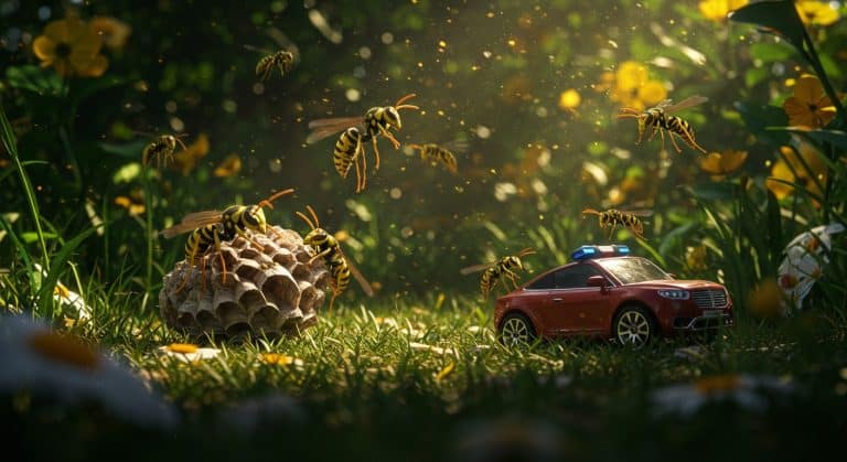 Enfant Piqué 150 Fois Par Guêpes : Drame Dans Un Jardin