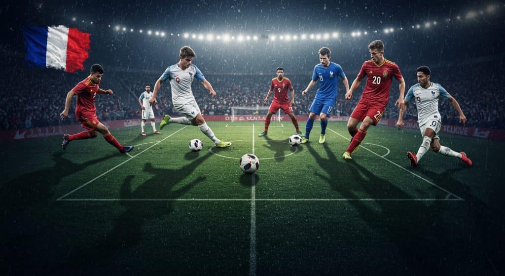 Espagne-France 5-4 : Les Bleus Dépassés, Un Réveil Trop Tardif
