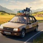 Europ’Raid : Un Périple Solidaire en Peugeot 205