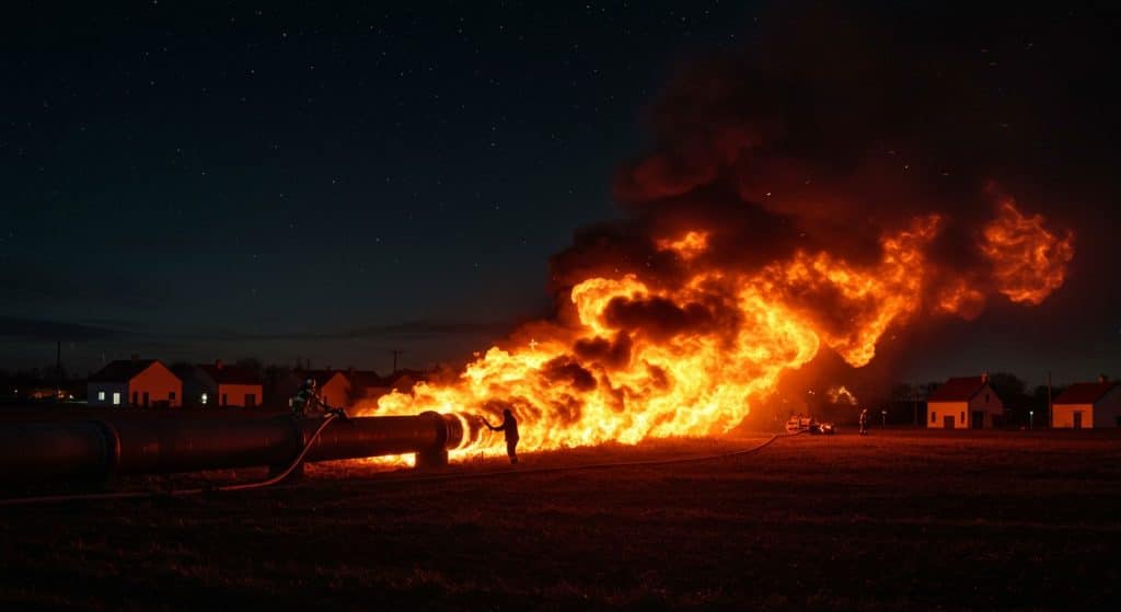 Explosion de Pipeline à Marseille : 120 Évacués