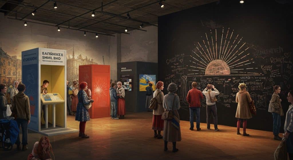 Exposition à Kiev : Retrouver la Joie Malgré la Guerre