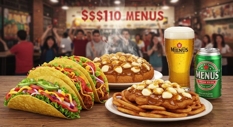 Fast-Food Pas Cher : Menus à 10€ Révolutionnent la Restauration