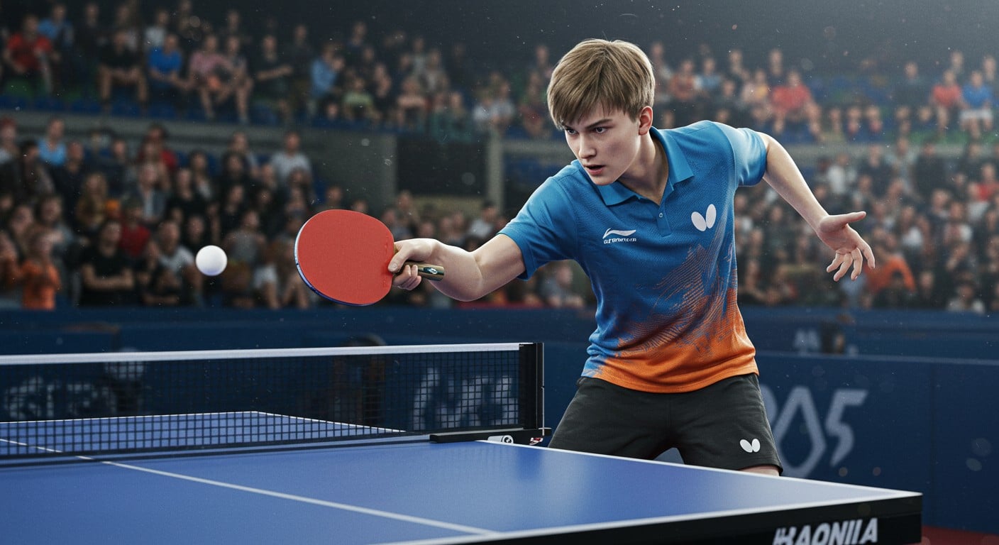 Félix Lebrun brille à Ljubljana malgré sa défaite en finale. Découvrez son parcours, sa stratégie et ses ambitions pour dominer le tennis de table mondial.