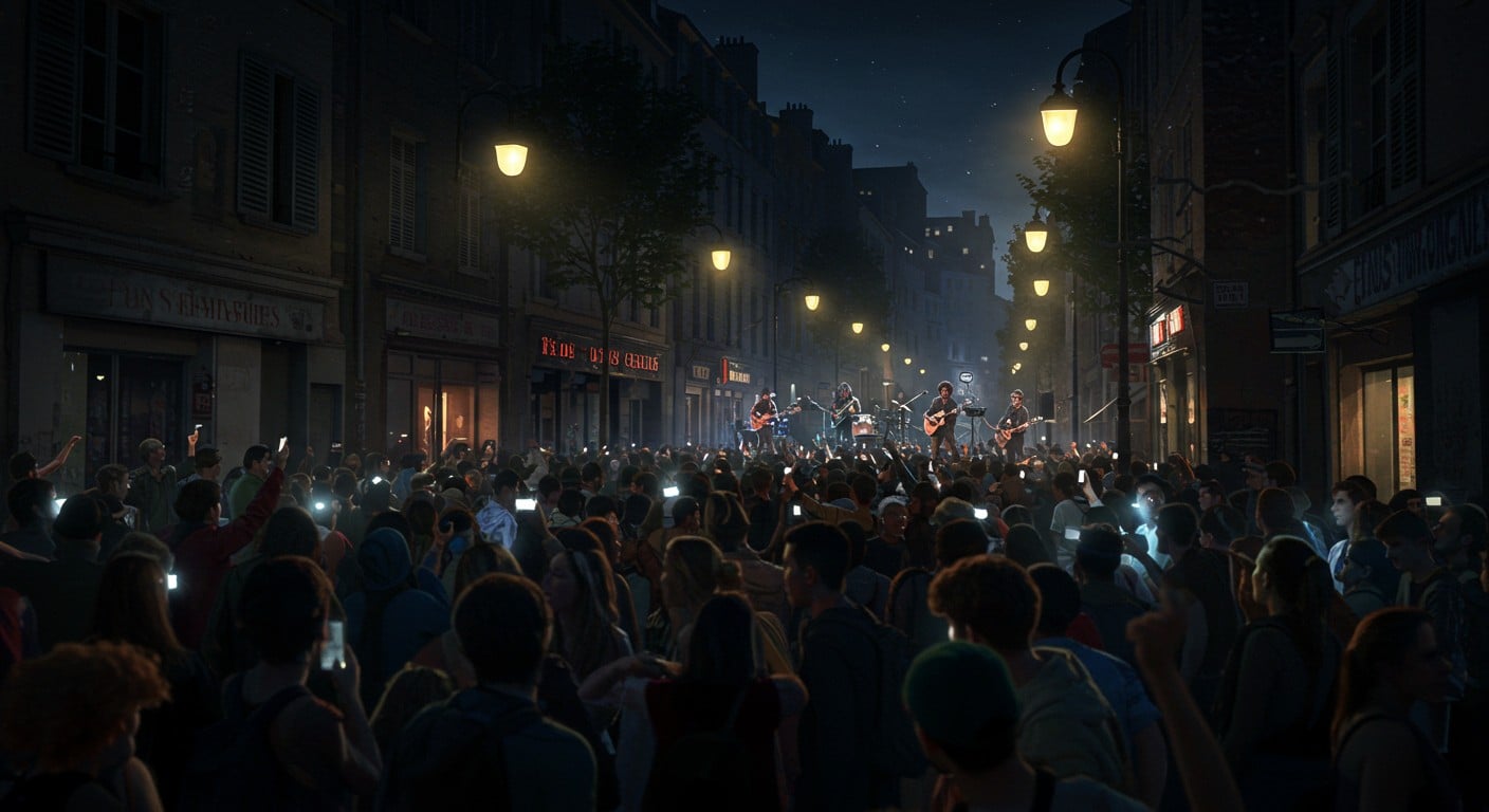 La Fête de la Musique 2025 à Senlis stoppée par une panne d’éclairage. Découvrez pourquoi 20 000 fêtards ont dû rentrer dans le noir !