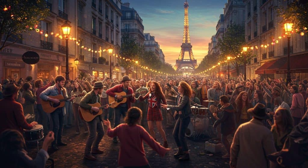 Fête de la Musique 2025 : Pourquoi les Anglais Envahissent Paris