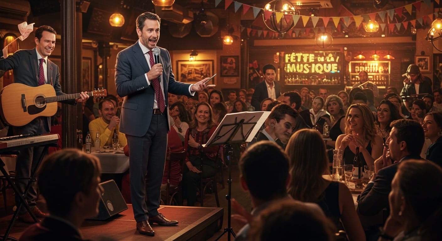 Un député se transforme en chanteur lors de la Fête de la Musique pour soutenir la lutte contre la maladie de Charcot. Découvrez cette initiative solidaire !