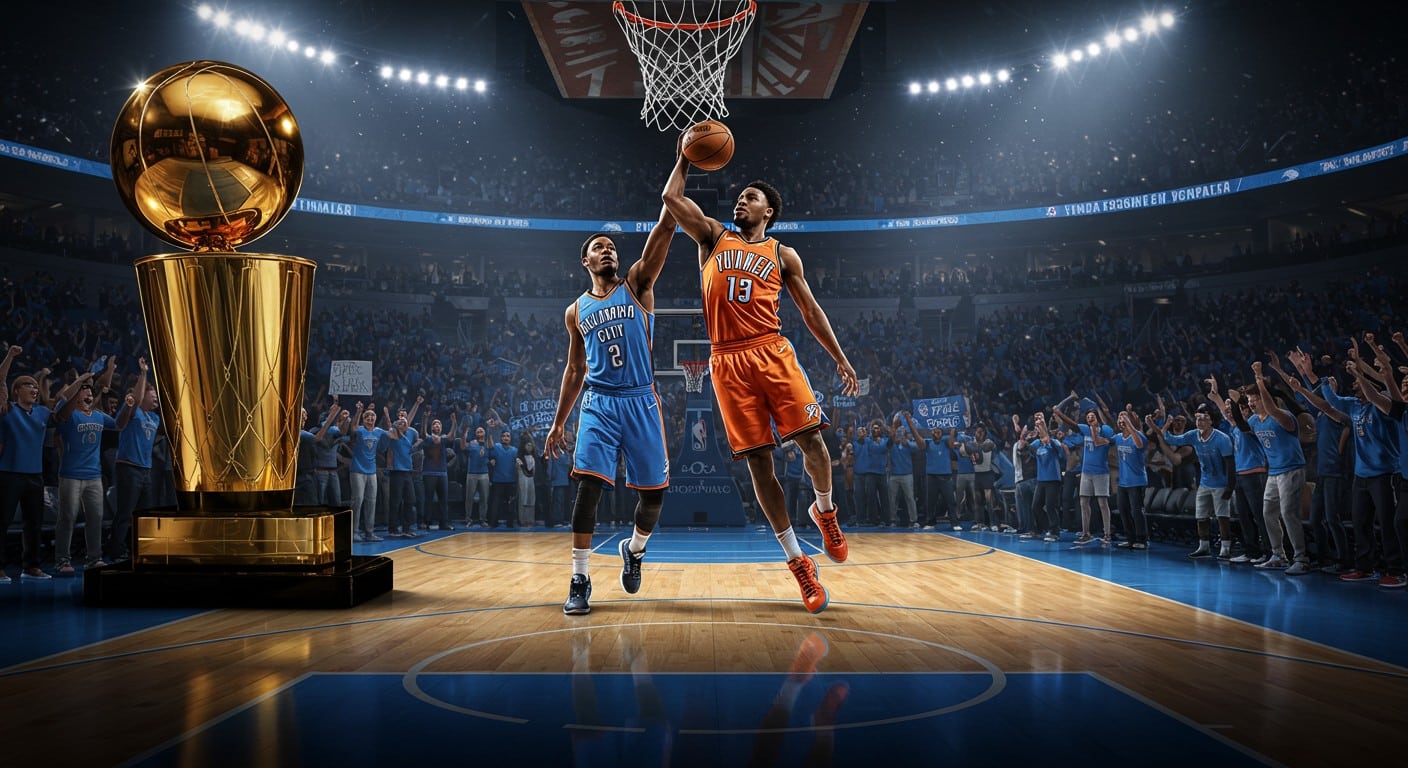 Le Thunder d’Oklahoma City domine les Pacers en finale NBA 2025 (3-2). Revivez le match 5 et découvrez pourquoi le titre est si proche !