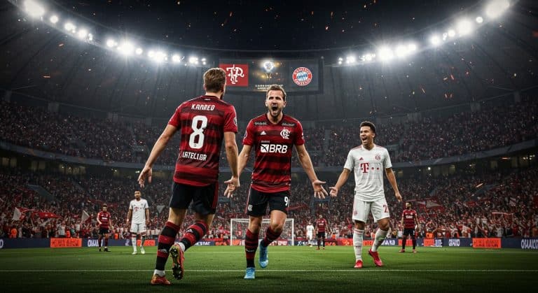Flamengo-Bayern (2-4) : Kane Propulse Munich en Quarts