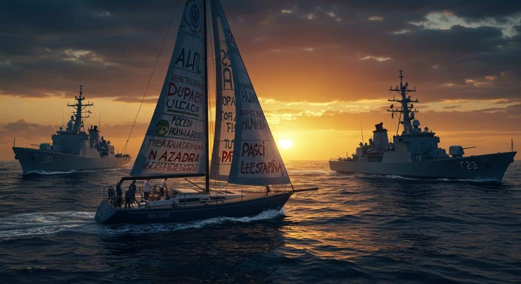 Flottille pour Gaza : Le Voilier Madleen Arraisonné Par Israël