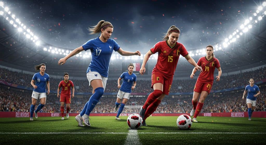 France-Belgique : Heure et Chaîne du Match Amical des Bleues