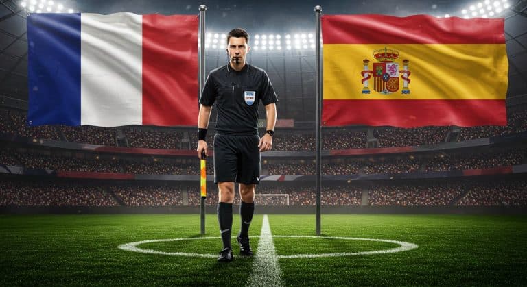France-Espagne : Un Arbitre d’Élite pour la Demi-Finale
