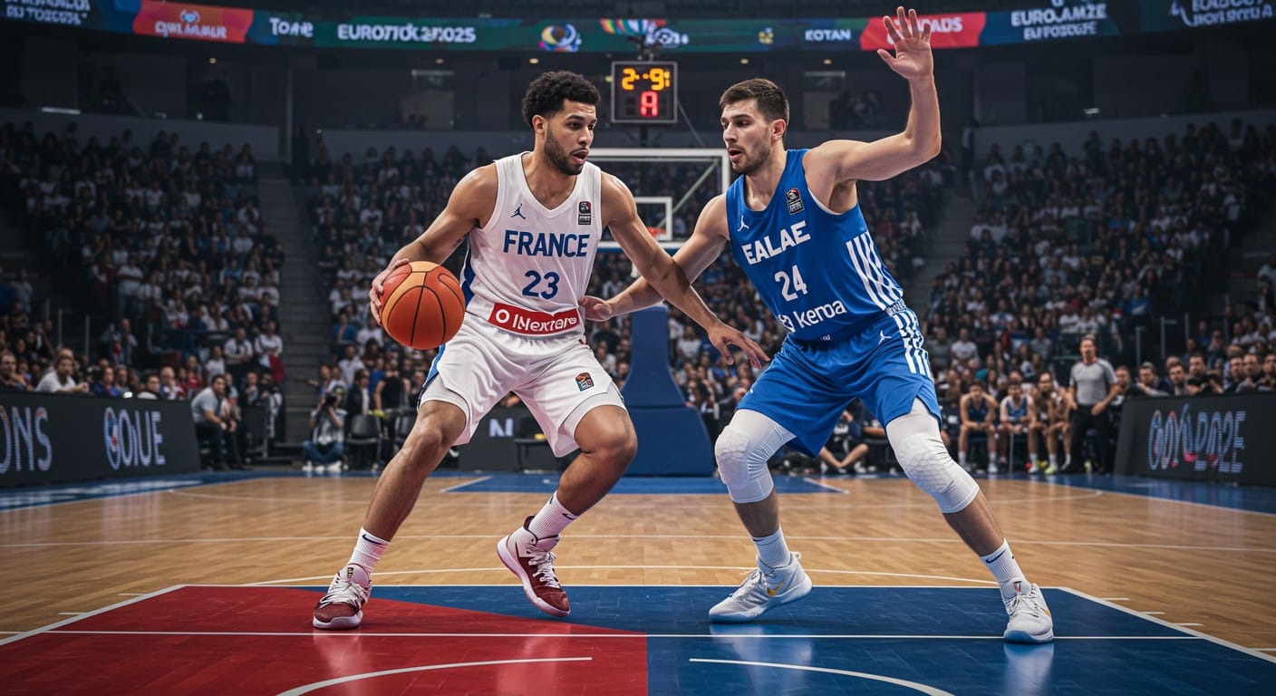 Ne manquez pas France - Grèce à l’Euro féminin de basket 2025 ! Découvrez l’heure, la chaîne TV et les enjeux de ce match clé pour les Bleues.