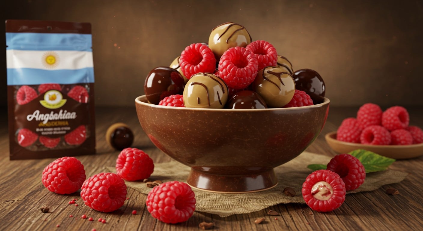Découvrez comment Franui, framboises enrobées de chocolat, a conquis la France. Recette maison économique et secrets de sa popularité !