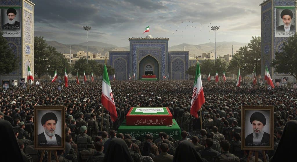 Funérailles Historiques à Téhéran : Iran Rend Hommage