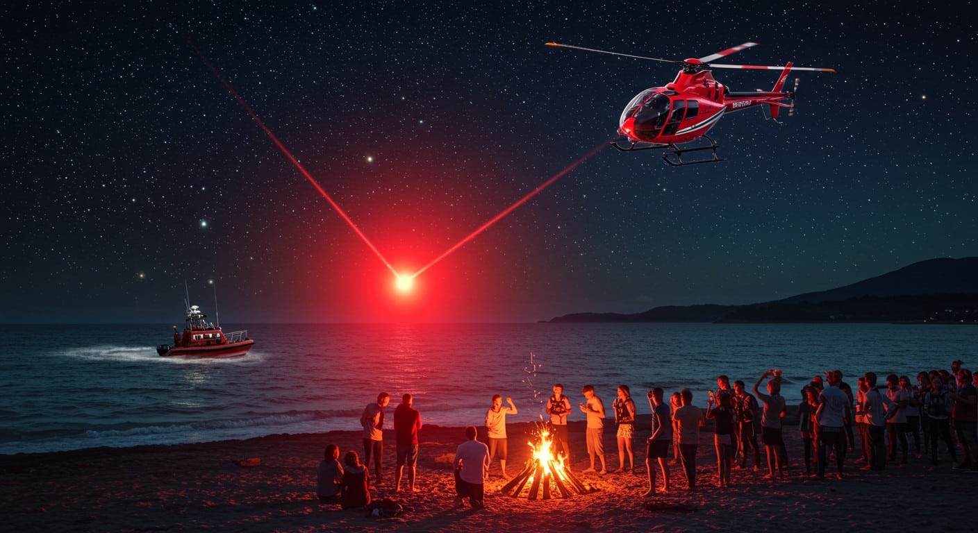 L'abus de fusées de détresse lors de fêtes alcoolisées mobilise les secours en mer, coûtant des milliers d'euros. Découvrez pourquoi ces gestes sont risqués.